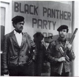 Bobby Seale and Huey P. Newton